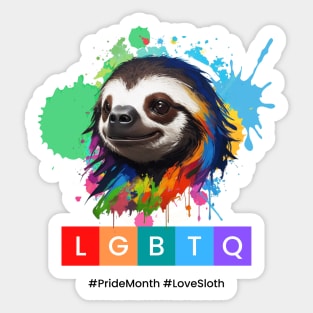 Sloth LGBTQ Sticker